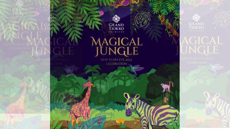 Sambut Tahun Baru 2023, Hotel Grand Tjokro Bandung Hadirkan Konsep Magical Jungle