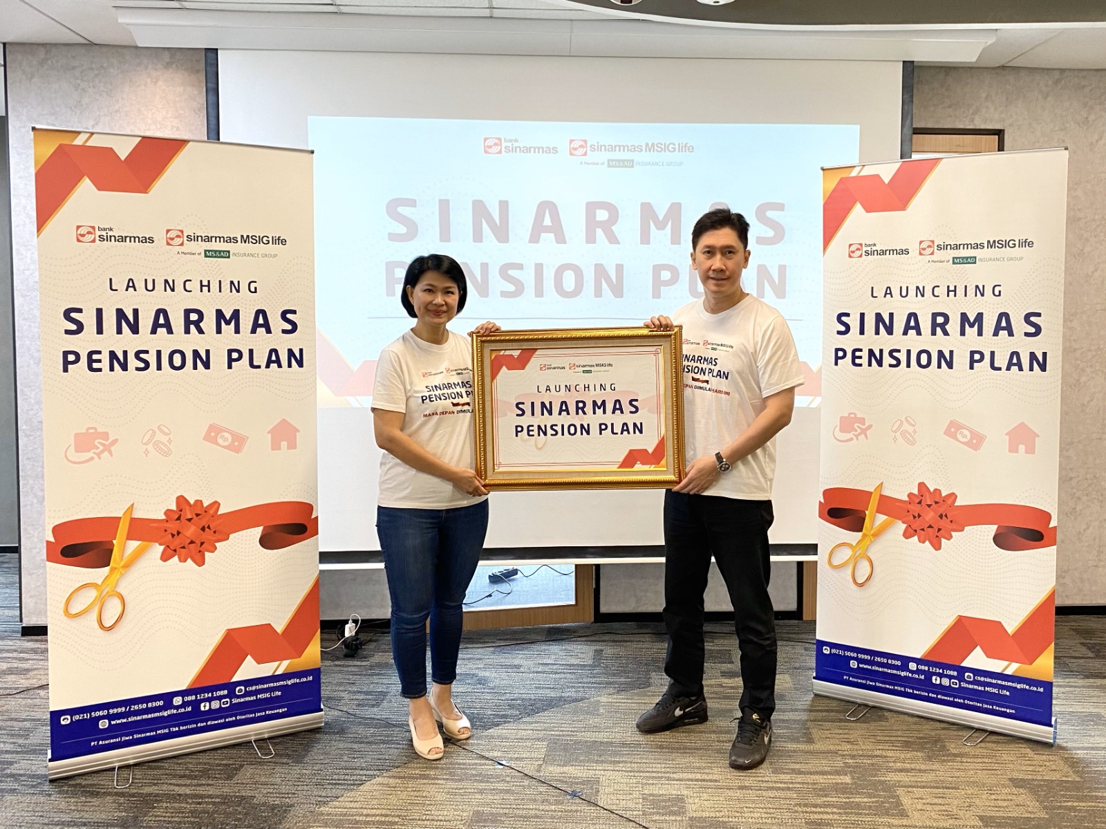 Sinarmas MSIG Life dan Bank Sinarmas Luncurkan Sinarmas Pension Plan