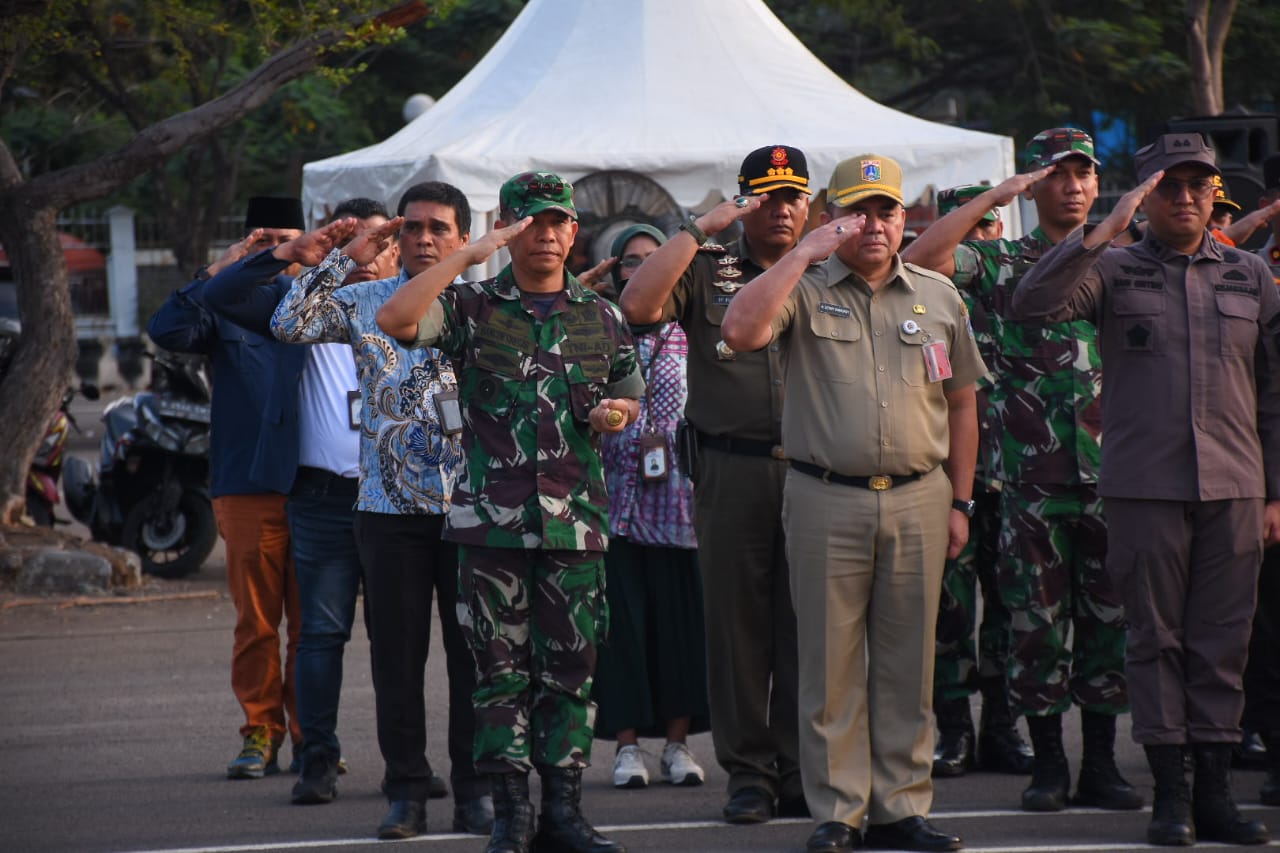 Dandim 0501/JP Hadiri Apel Gelar Pasukan Operasi Mantap Brata Jaya 2023-2024