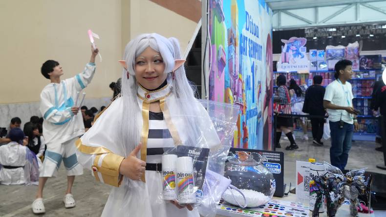 Diton Rajanya Cat Semprot Hadir Di Acara Anime Festival Asia Indonesia 2024