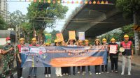 KAI Daop 1 Jakarta dan ITL Trisakti Kampanye  Keselamatan di Perlintasan Sebidang KA