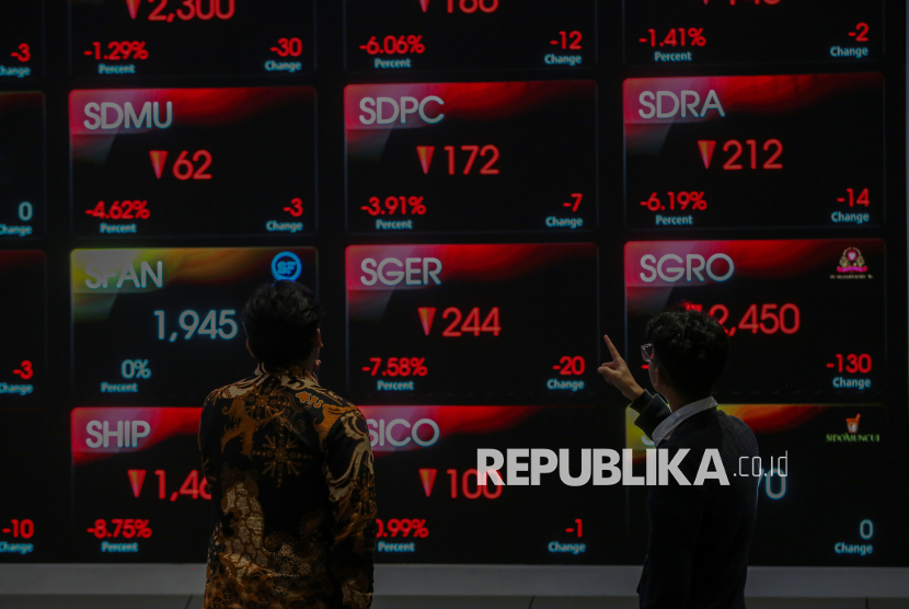 Pasar Perhatikan Aksi Demo, IHSG Melemah Di Pembukaan
