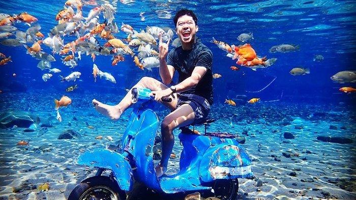 Mau foto bawah air? Umbul Ponggok Klaten punya air jernih dan spot menarik