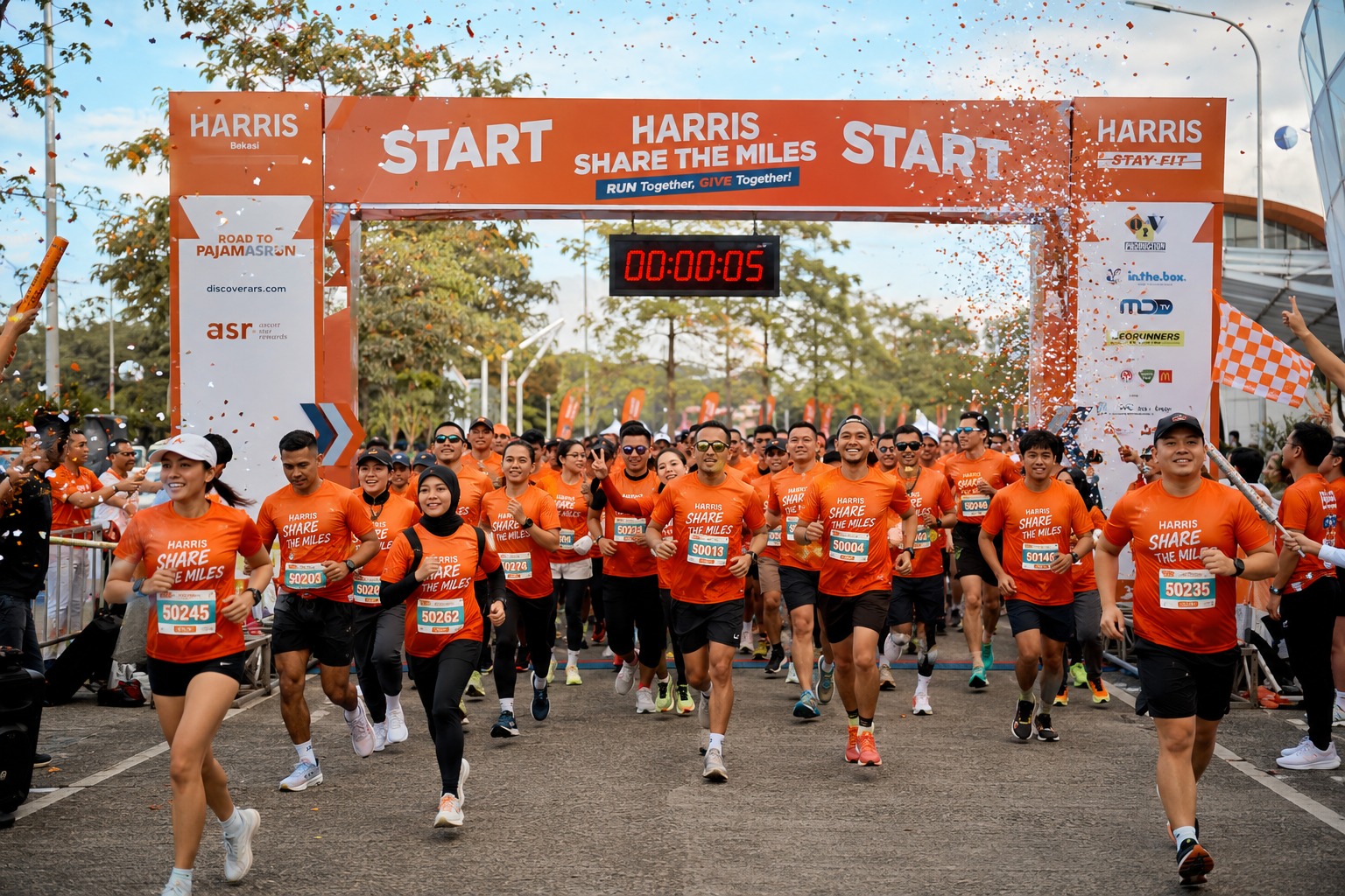HARRIS SHARE THE MILES 2026 Hadirkan Fun Run 7 Kilometer