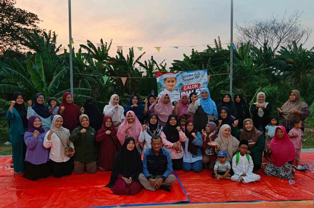 Calon Ketua RW 57 Nomor Urut 3 Nanang Teguh Premana Tampung Aspirasi Lansia RT 7 soal Akses Berobat hingga MBG