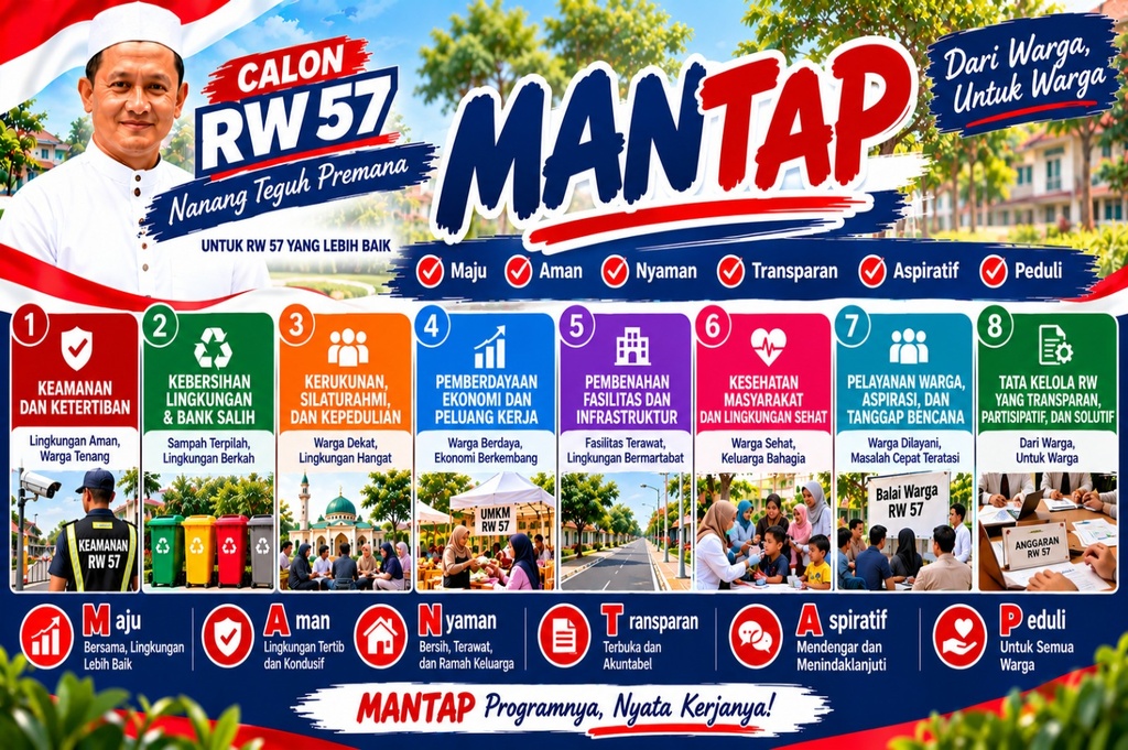 8 Program Kerja Nanang Teguh Premana untuk RW 57, Nomor 2 Ubah Sampah jadi Rupiah